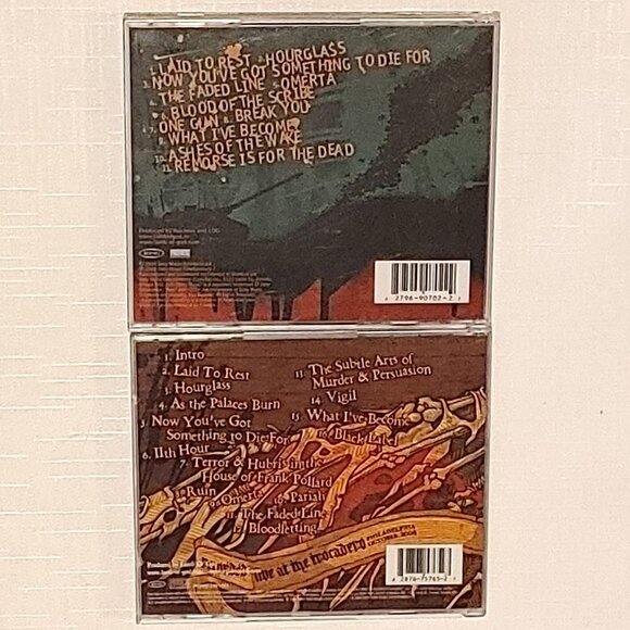 Lamb of God Cds x 2 Killadelphia Ashes of the Wake LoG - Picture 5 of 5